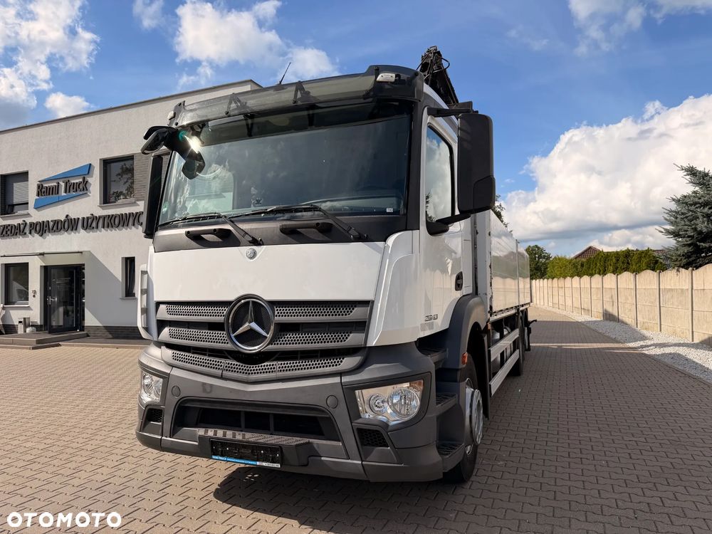 Mercedes-Benz ANTOS 2540/ HDS/ HIAB 211 EP-4 HIDUO/ Składany w Z/ PILOT - 2