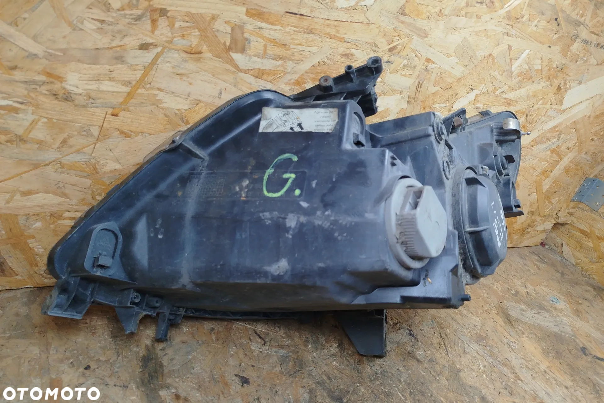 lampa przód prawa kompletna 8PIN NR."G" do Fiat ducato III Boxer Jumper II 06-14r, dość ładna, EUROPA - 9