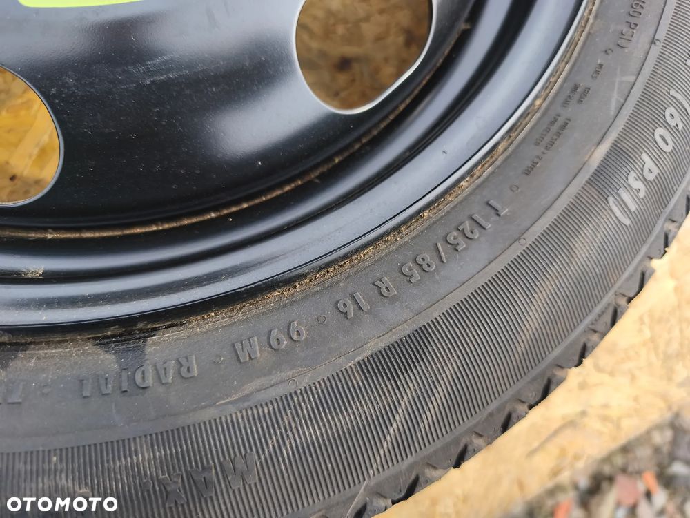 KOŁO DOJAZDOWE ZAPASOWE CITREON C3 III 208 II 15 CALI 4X108 - 3