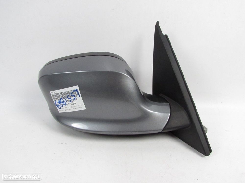Estrutura do Retrovisor 1ª Fase Direito Seminovo/ Original BMW X3 (F25) 51167264... - 2