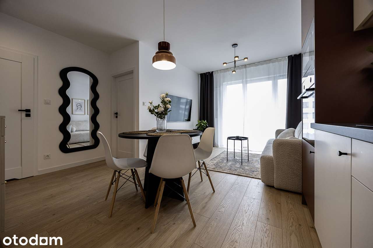 Nowe 2-pok. wysoki standard, balkon, garaż, wyposażone - BEZ PROWIZJI!