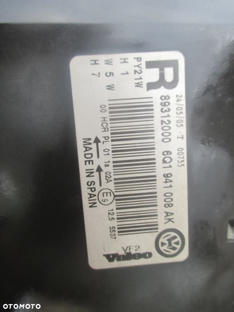 Lampa VW Polo 4 Valeo Europa - 8