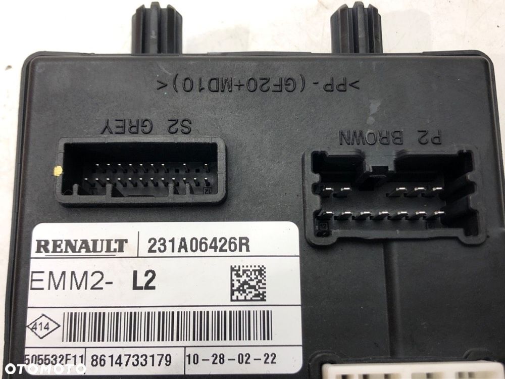 MODUŁ STEROWNIK EMM2  DACIA DUSTER (HM_) 2017 - 2022 1.5 dCi 115 (HMAD) 85 kW [116 KM] olej - 3