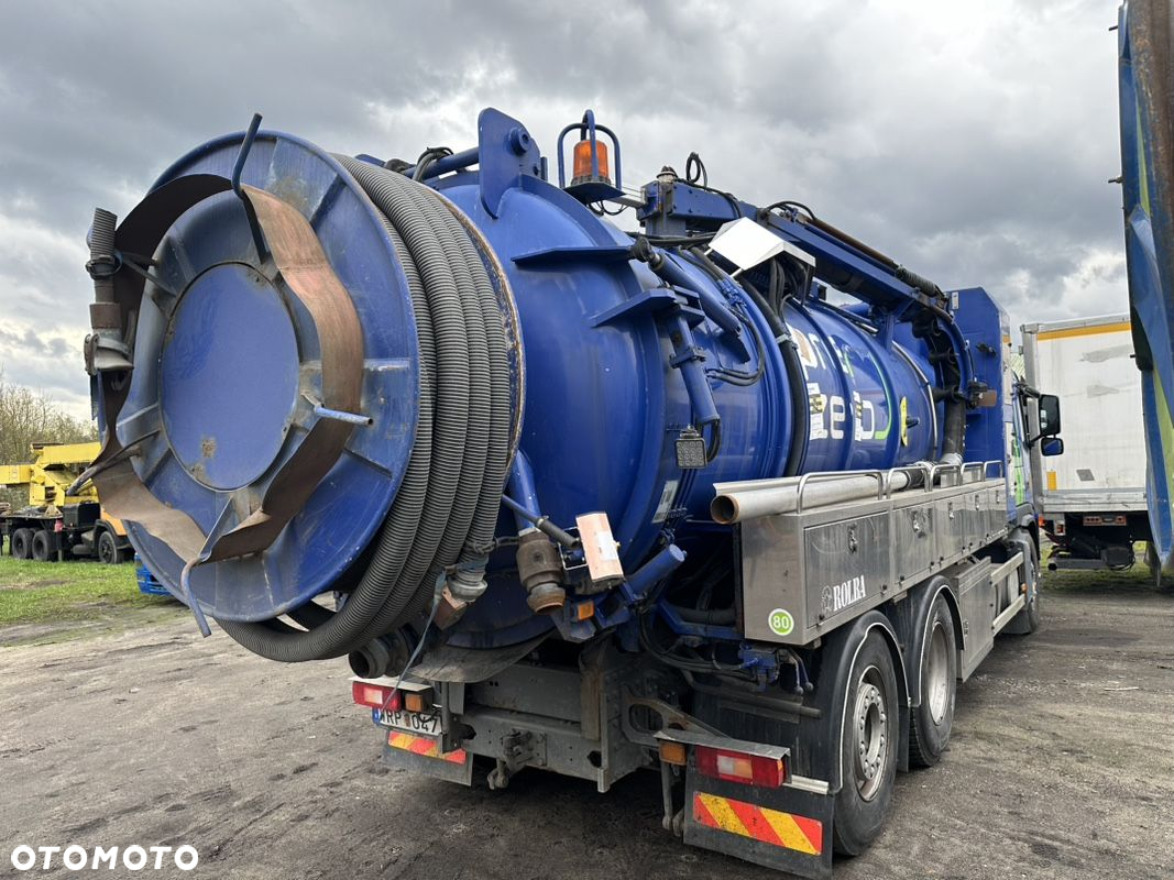 Volvo FM12 380 WUKO szambiarka + podajnik odsysacz do czyszczenia kanalizacji - 10