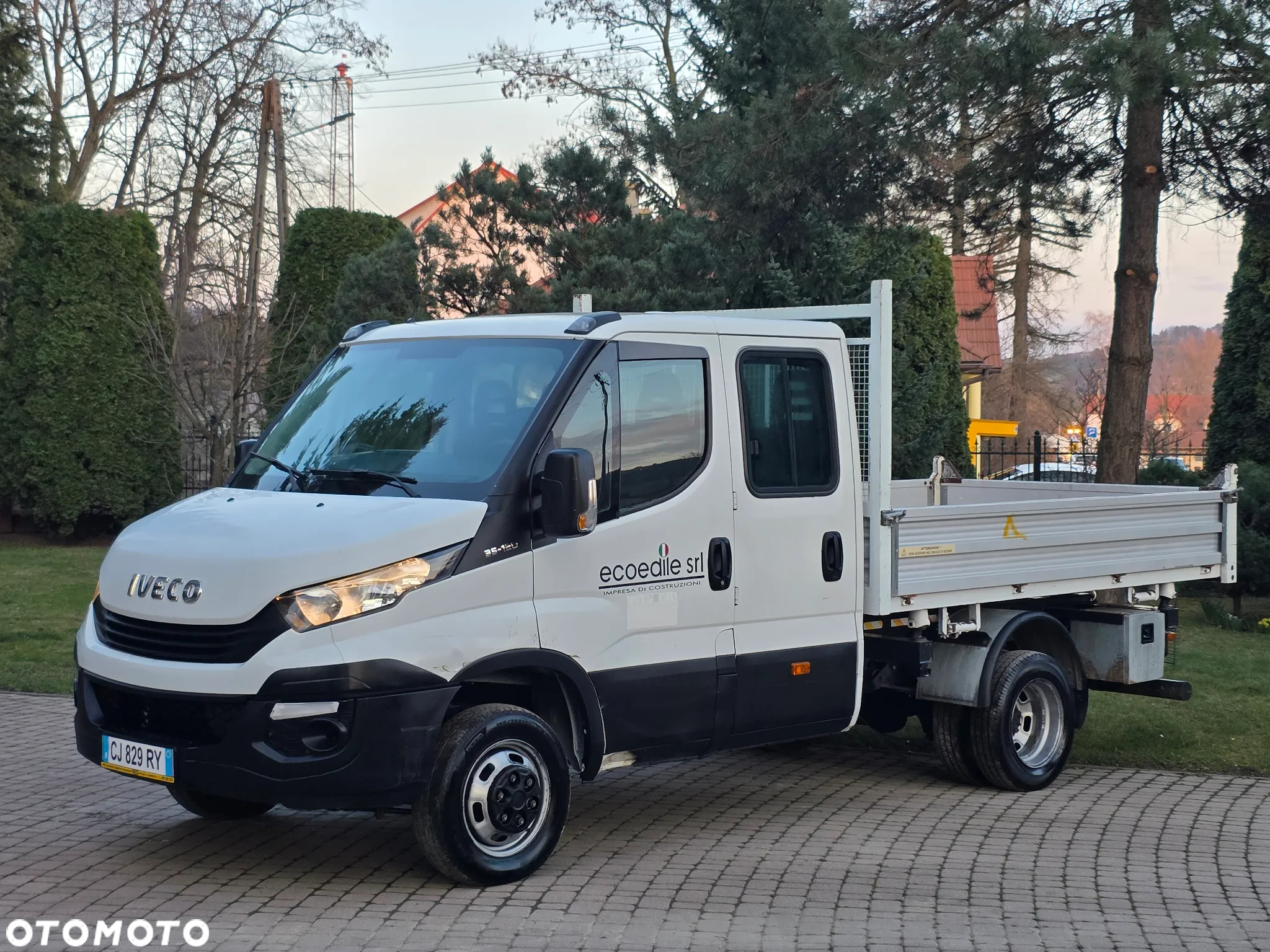 Iveco Daily 35c-12 Doka/Dubel Kabina Wywrotka/Kiper 3-Stronny ! Przystawka  ! Klima  ! Oryginał  ! - 8