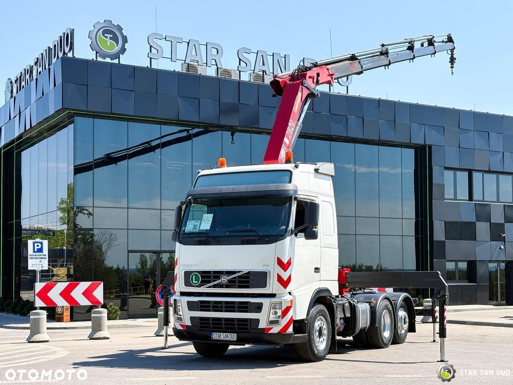 Volvo FH480 6x2 HMF 2820-K6 HDS Żuraw Ciągnik Siodło - 5