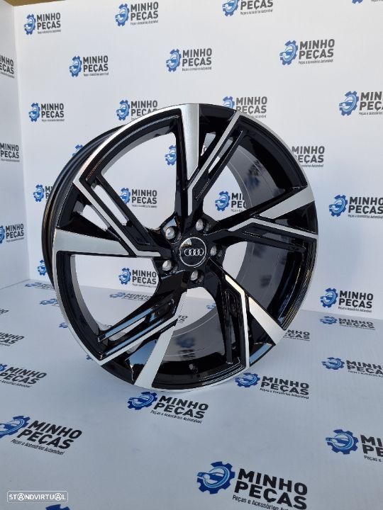 Jantes Audi Novo RS6 em 19 Preto Polido - 8
