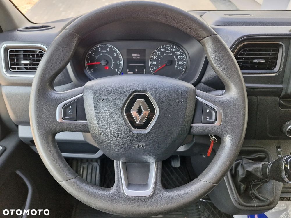 Renault Master, L3H2, SALON POLSKA, 7 miejsc, DOKA, nawigacja, hak, tempomat, klima - 17