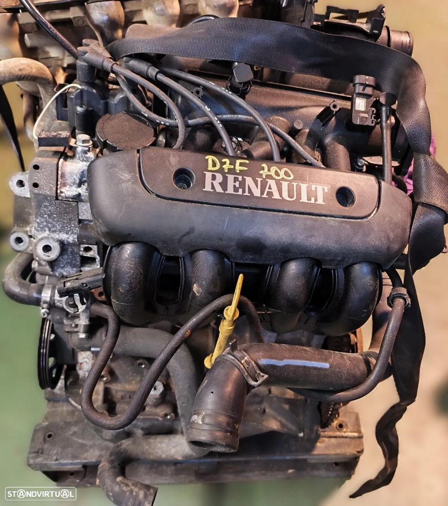 MOTOR RENAULT CLIO I / II / TWINGO 1.2 8V D7F D7F700 - 1