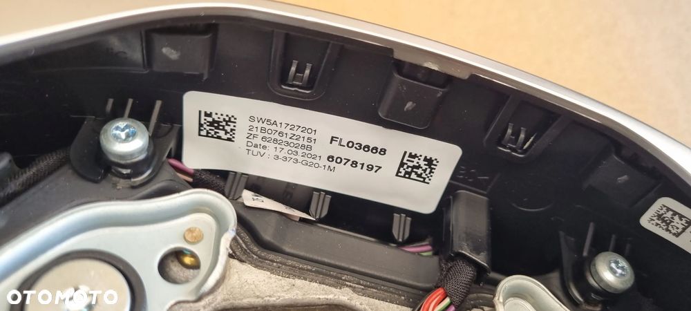 BMW I4 G26 M-PAKIET 2020- Kierownica Skóra Oryginał - 20