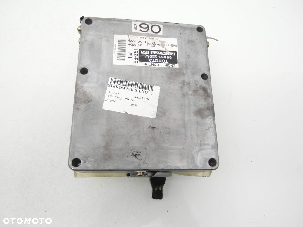 STEROWNIK TOYOTA YARIS I 1.0 VVT- i 8966152063 2110007213 - 1