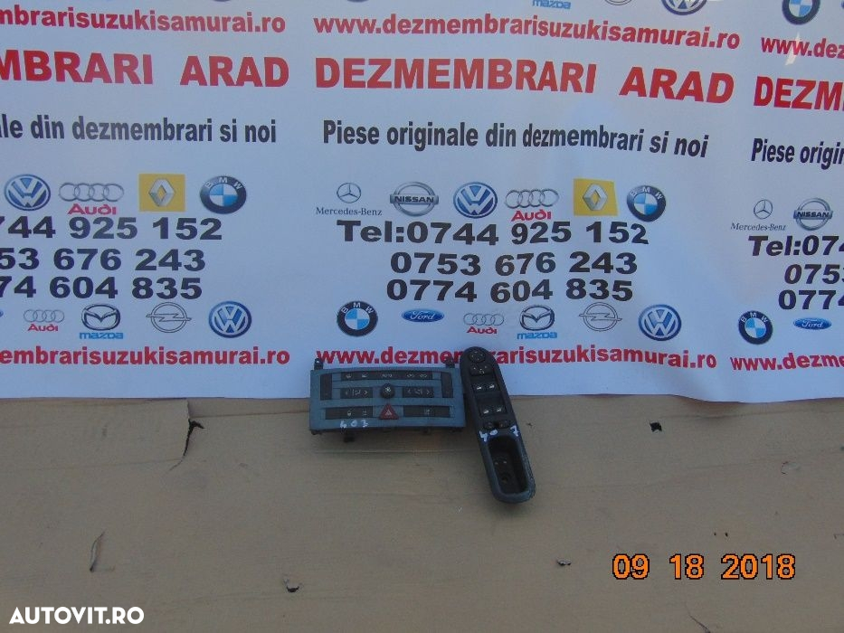 Macara Peugeot 407 macarale geamuri electrice fata spate panou geamuri - 2