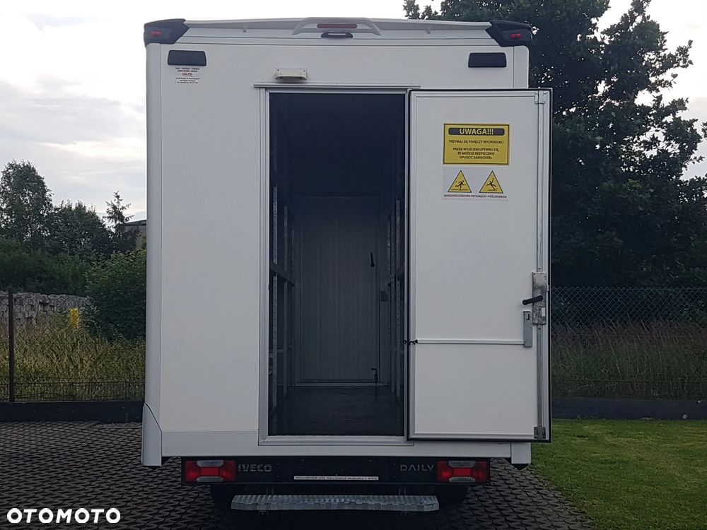 Iveco DAILY KONTENER NISKOPODŁOGOWY 4,44x2,23x2,43 SKLEP FOODTRUCK BAR KLIMA KONIOWÓZ KAMPER - 4