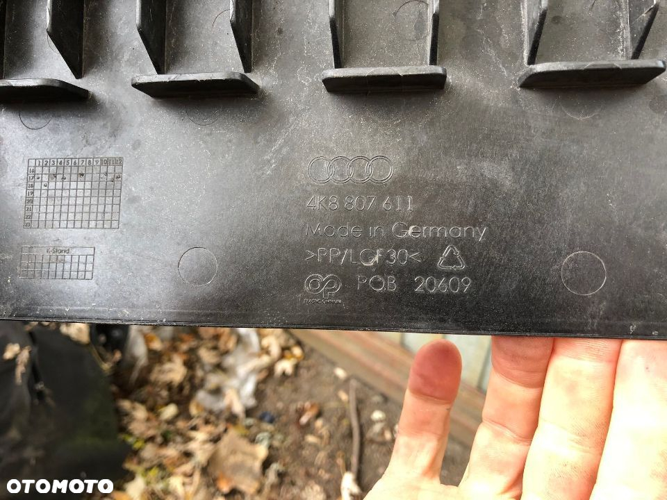 Płyta Osłona pod zderzak Audi A7 4k8 2018 Oryginał - 2
