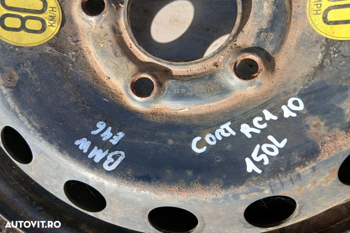 Roata de rezerva slim R16 6750006 3.05BX16H2 115/90 R16 6750006 3.05B - 2