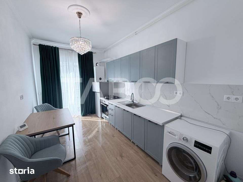 Garsoniera 37,5 mp utili etaj 2 parcare balcon boxa Selimbar Sibiu — fotografia 1