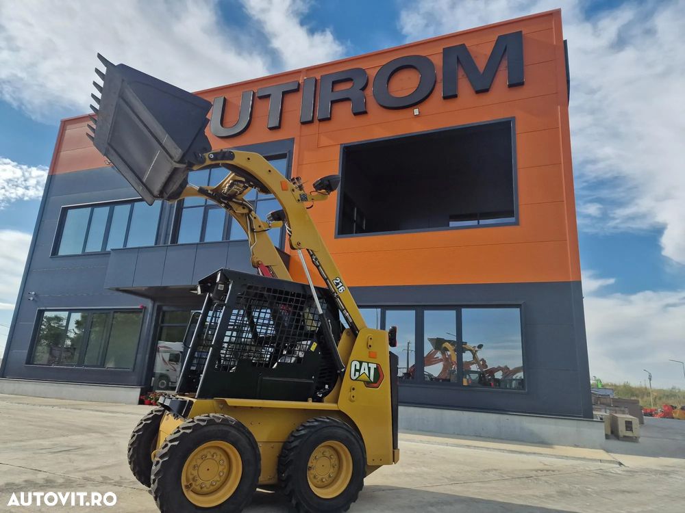 Caterpillar SKID STEER, 2024, NOU, ridica 635kg la 3,2m, cupa, 55CP, Masa operationala 2,6t, Fara usa cabina, posiblitate leasing, -PRMOTIE 36.900 EUR+Tva - 11