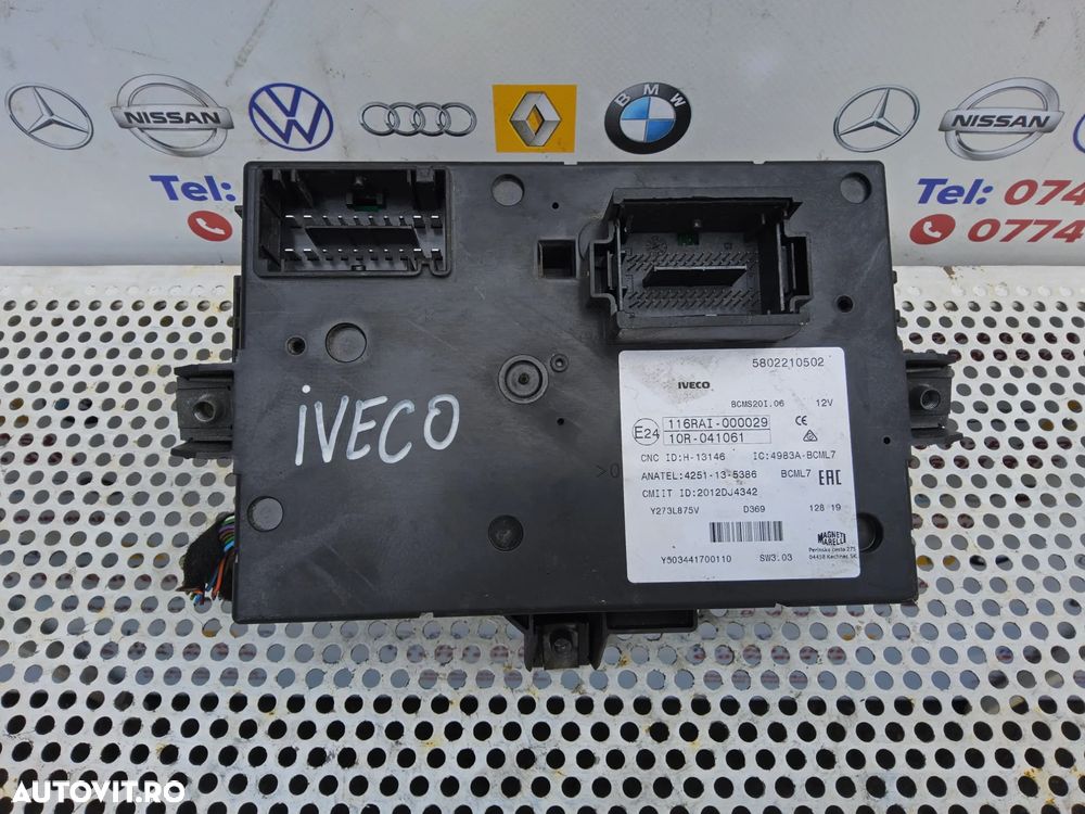 Panou siguranțe Iveco Daily 2015-2024 cod 5802210502 panou tablou siguranțe Iveco Daily 6 - 2