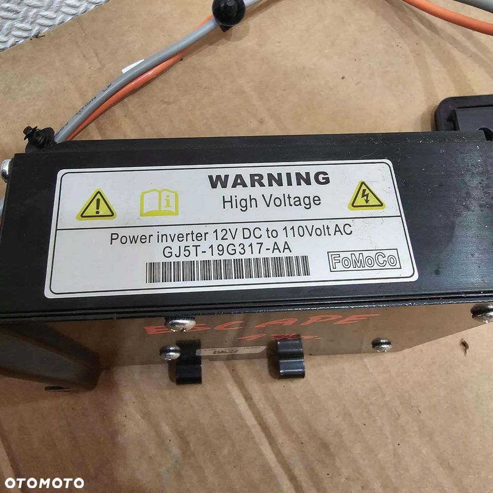 ford escape iii kuga mk2 lift przetwornica napięcia gniazdo - 3