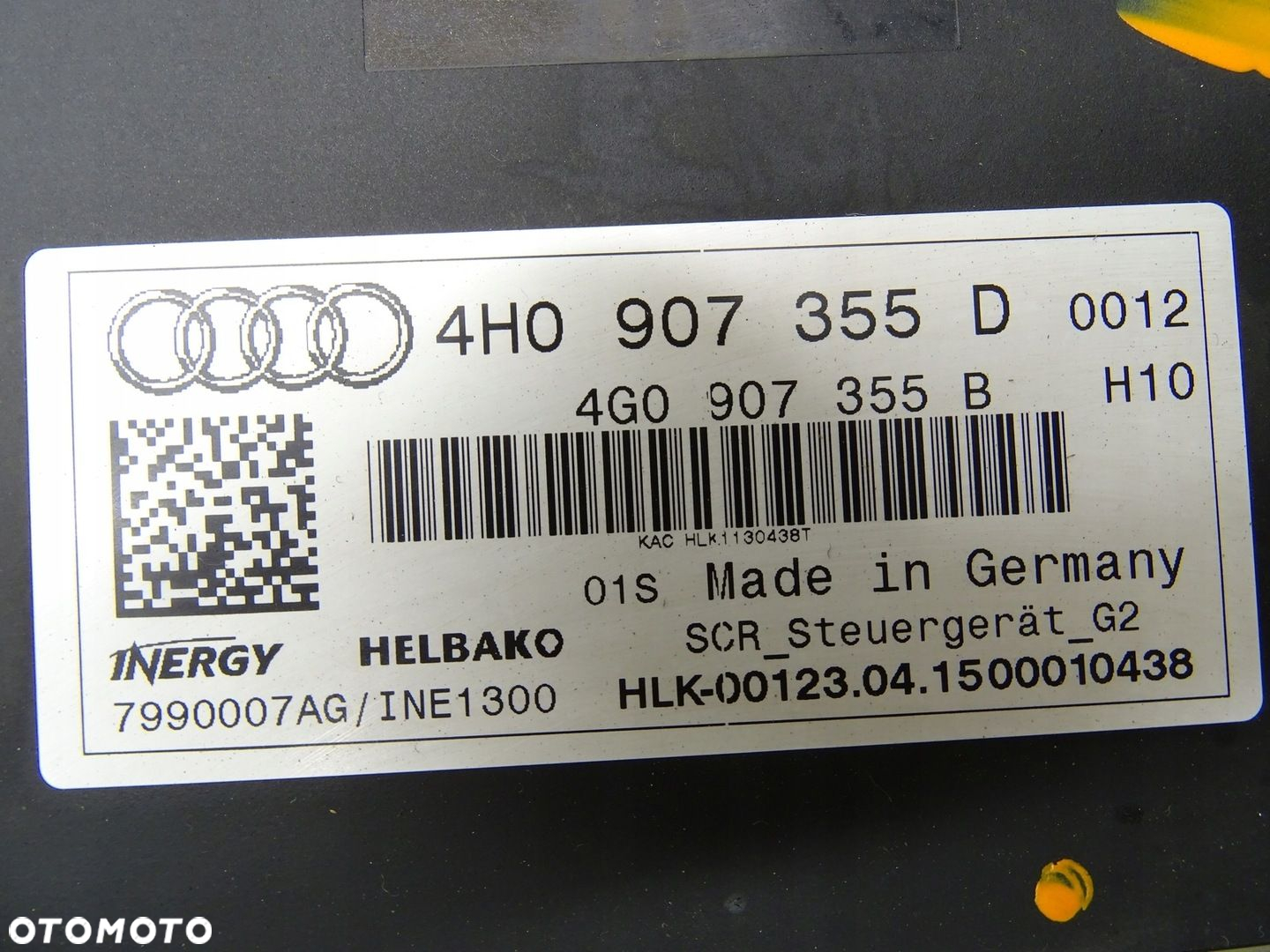 ZBIORNIK ZBIORNICZEK PŁYNU ADBLUE AUDI A4 B8 LIFT 2.0 TDI 8K0131877S - 8