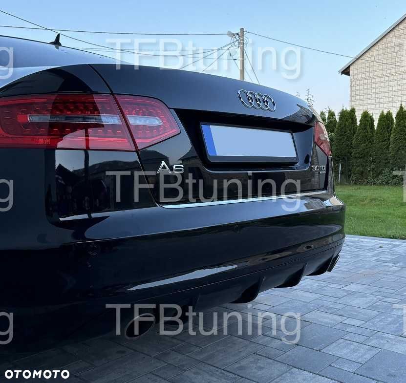 Dyfuzor zderzaka tył Audi A6 C6 2009 -2011 ver 1 TFB TUNING - 6