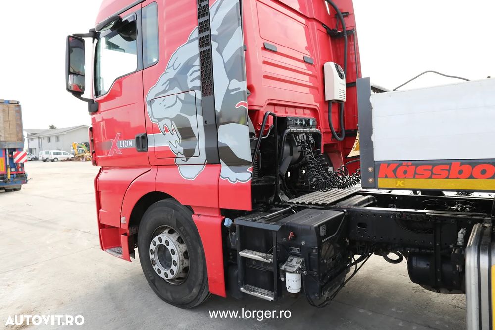 MAN TGX 18.500 4x2 LLS-U + Trailer Kässbohrer LB3E Lowbed - 19