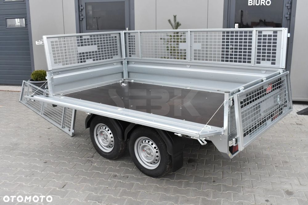 Brenderup SUPER MOCNA PRZYCZEPA 4260 T OTWIERANE WSZYSTKIE BURTY - 15