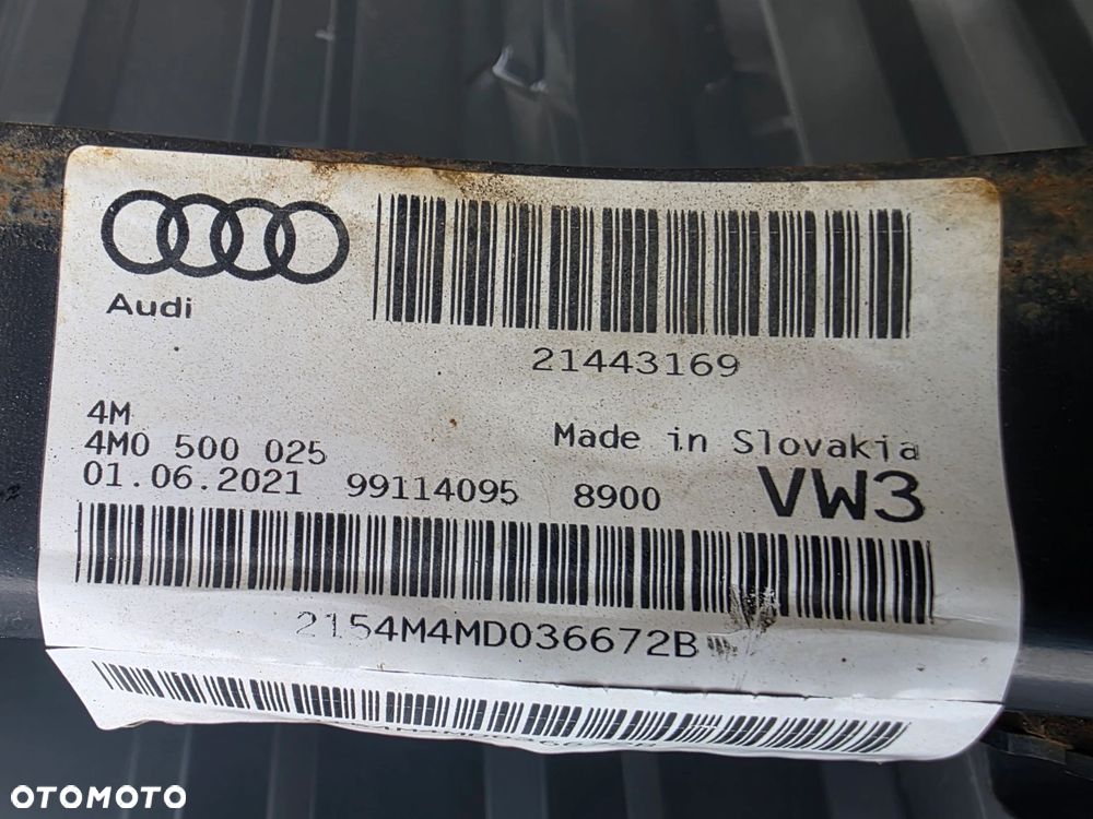 TRAWERS SANKI WÓZEK TYŁ AUDI Q7 4M 4M0500025 ORYGINAŁ ! - 12
