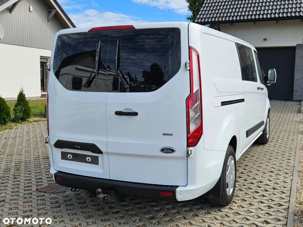 Ford Transit Custom 2.0d 170KM L2 Long 6 osobowy brygadówka bogate wyposażenie - 18