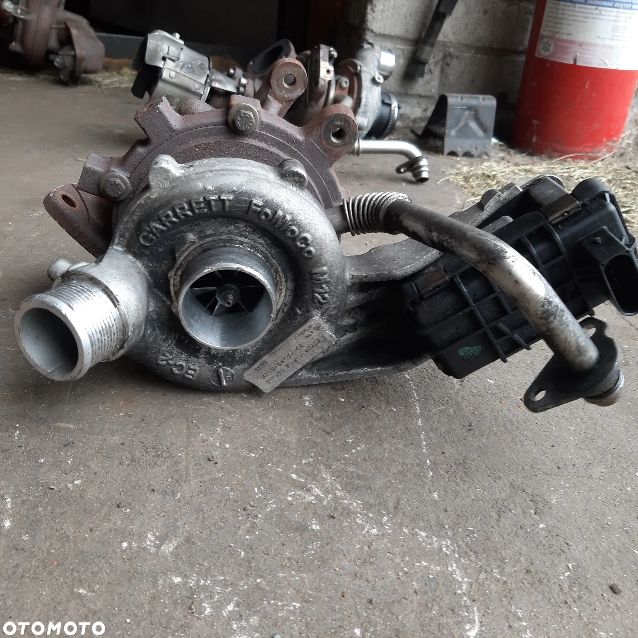 Turbosprężarka Nastawnik Lewa Jaguar Range Rover 3.0 V6 AX2Q-6K682-CA - 3