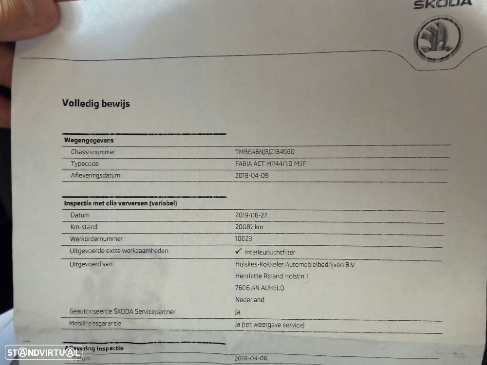 Skoda Fabia 1.0 Active - 33