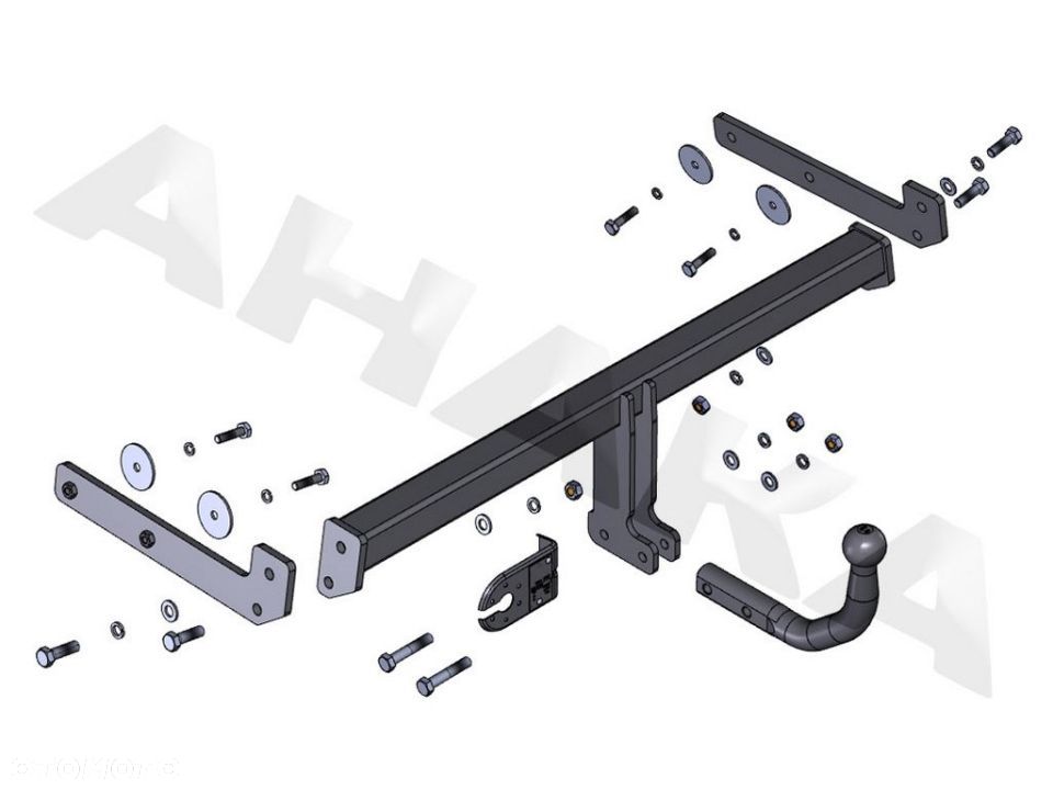 Hak Holowniczy Odkręcany Do Ford Focus I Sedan 1999-2005 - 3