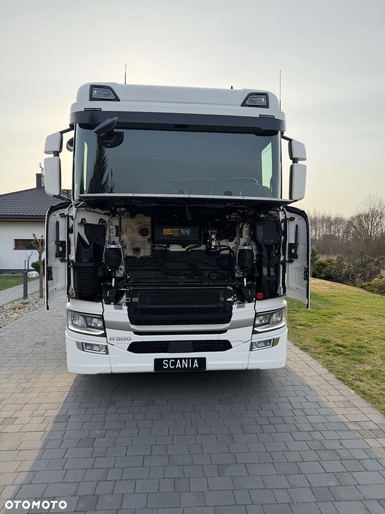 Scania Scania R500 / sprowadzona / cała na poduszkach / Hydraulika / FULL LED / Alufelgi / Nawigacja / Kamera - 19