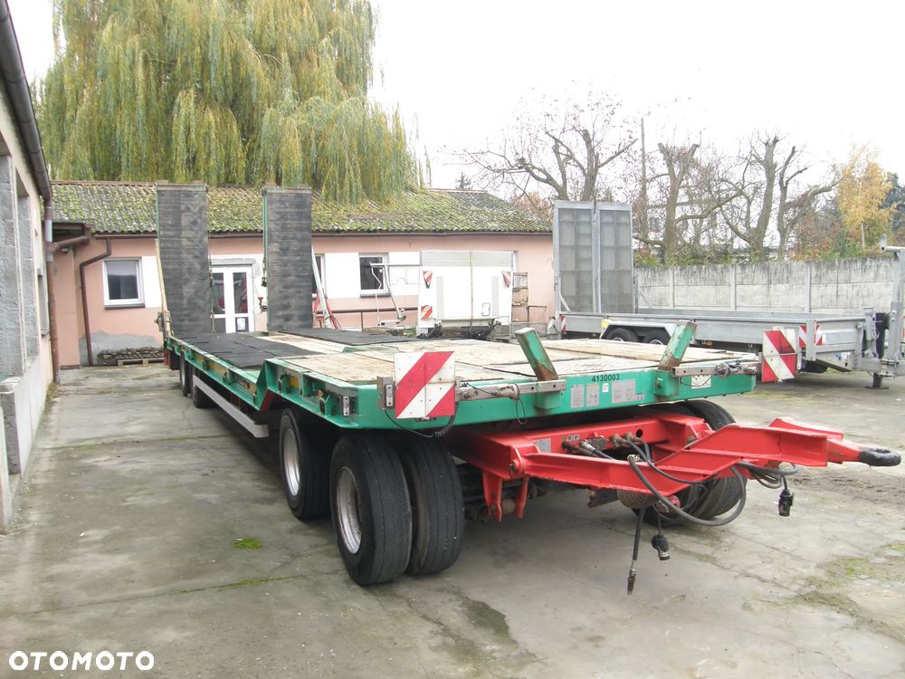 Goldhofer TU4 2010 długa 4 osiowa przyczepa niskopodwoziowa z Niemiec - 7