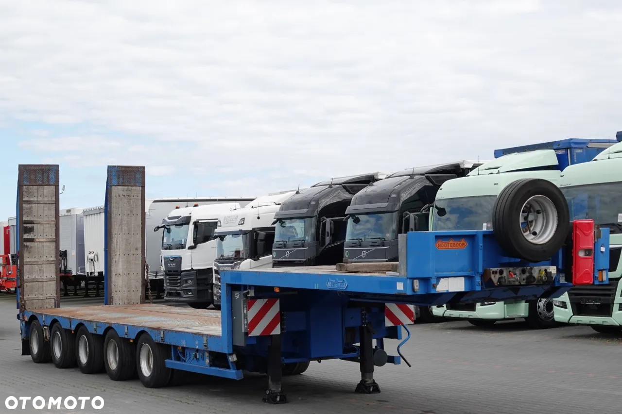 Nooteboom NISKOPODWOZIE / DMC: 80 000 KG / 5 OSI / OSIE SKRĘTNE / NAJAZDY HYDRAULICZNE - 9