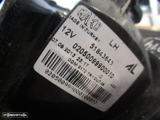 Farol Tras 51843643 FIAT PANDA 3 2013 1.2I 70CV 5P CINZENTO ESQ MAKO AL - 3