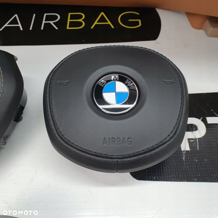 BMW G30 G31 DESKA ROZDZIELCZA KONSOLA KOKPIT PULPIT PODUSZKI AIRBAG AIR BAG PASY KIT SET - 8