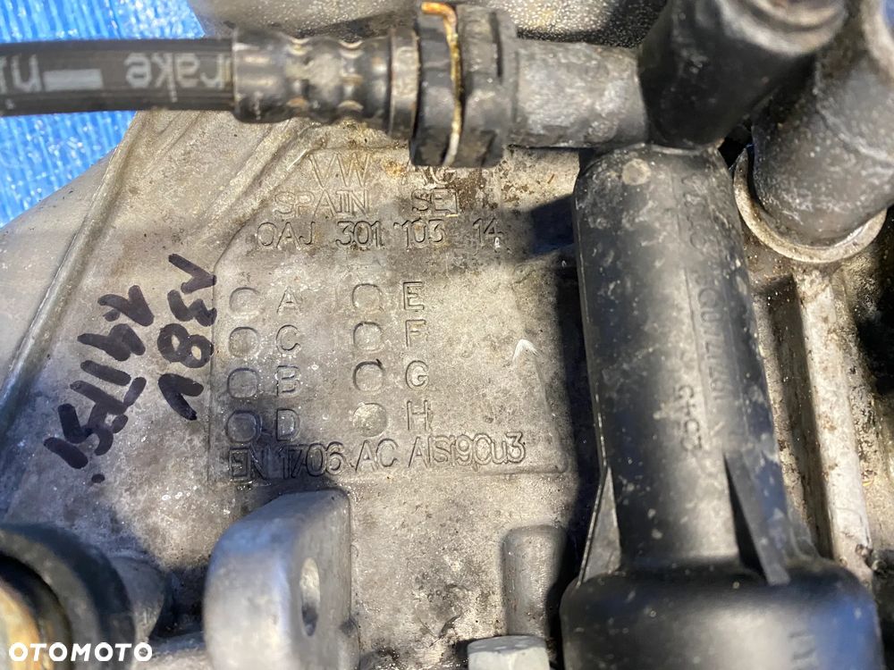 SKRZYNIA BIEGÓW MANUALNA AUDI A3 8V GOLF II SEAT SKODA RGN 0AJ30110314 1.4TSI 1.4TFSI GWARANCJA - 10