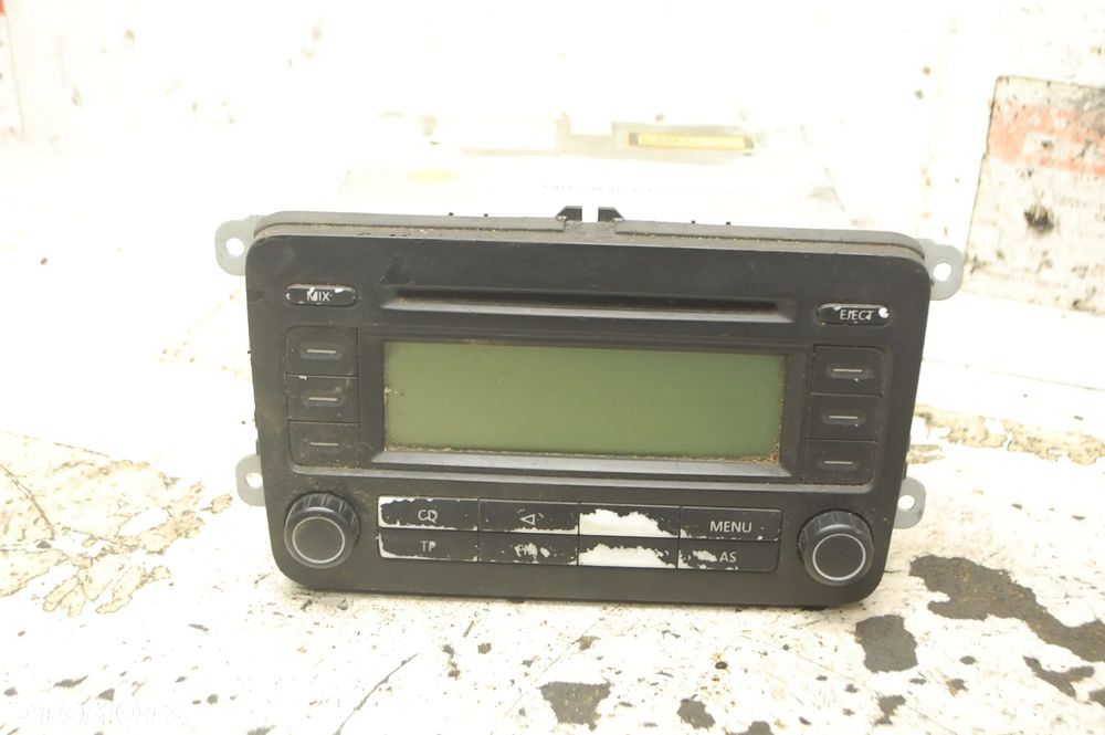 RADIO CD FABRYCZNE 1K0035186G VW TOURAN I GOLF V SEAT SKODA - 4