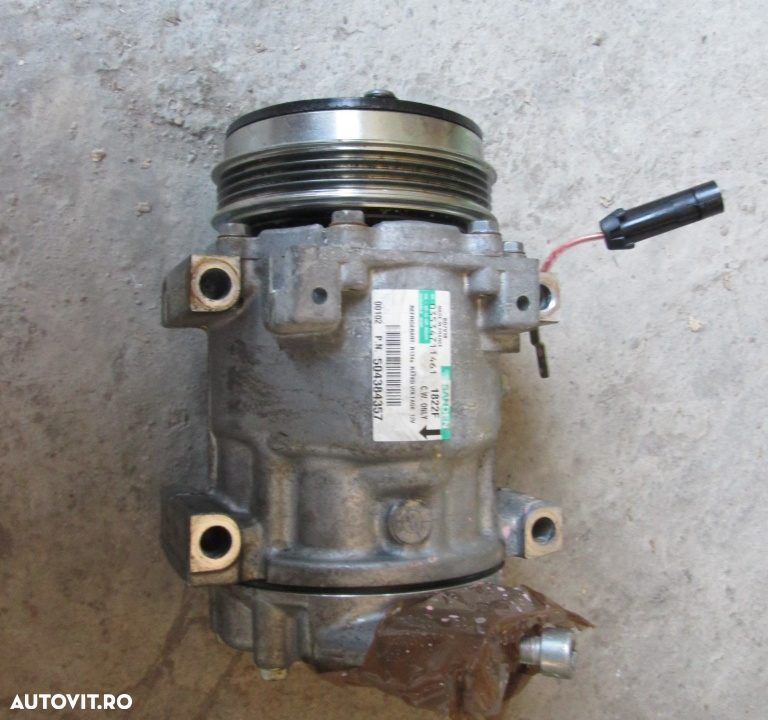 Compresor AC clima 504384357 Fiat Ducato 2.3 JTD 2012 - 2016 Euro 5 - 1