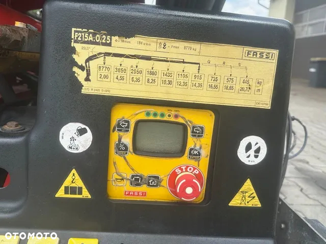 Palfinger HDS Fassi F215.A25 5 wysuwow sterowanie radiowe i manualne - 6