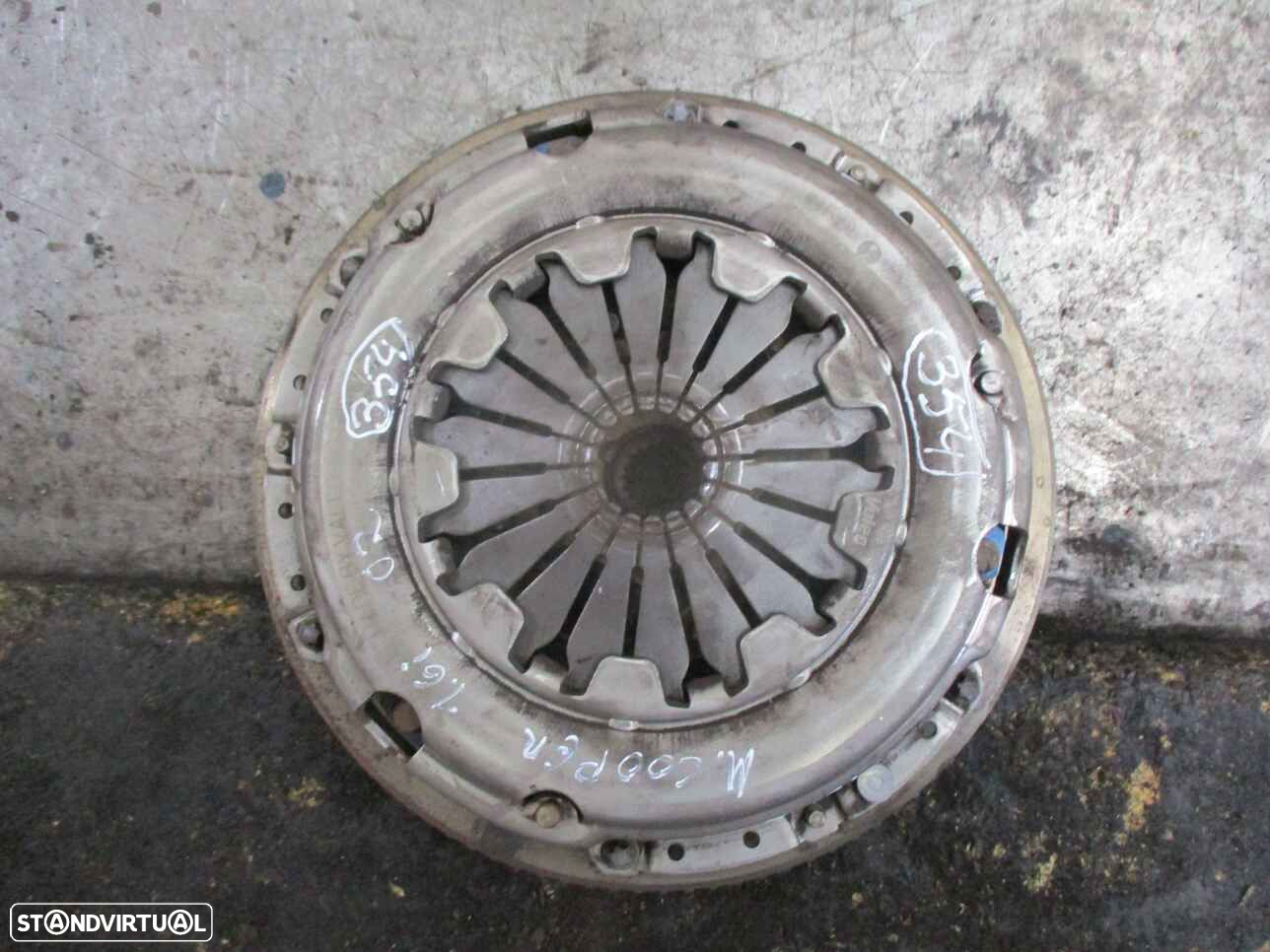 Embraiagem VALEO MC3 MINI COOPER 2002 1.6I VALEO/198MM MONOMASSA COMPLETO - 2