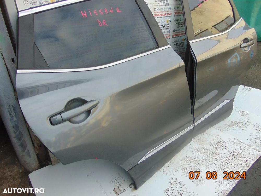 Usa Nissan Qashqai j11 an 2013-2021 usi fata spate stanga dreapta - 14