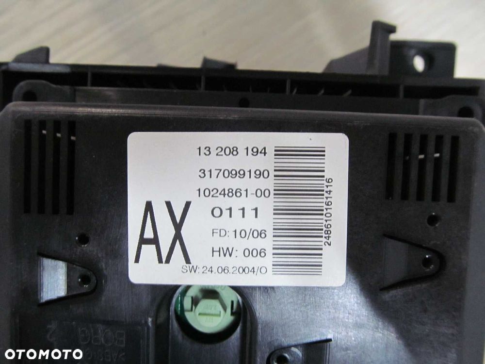 OPEL VECTRA C RADIO CD CD30 13190856 EKRAN 13208194 AX - 5