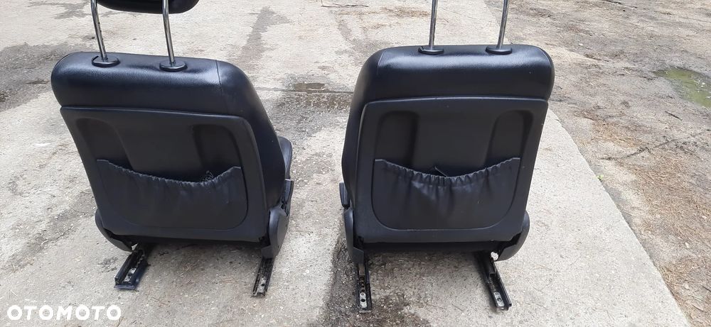 Mercedes E Klasa w211 Sedan Siedzenia Półskóry  Fotele Kanapa tył - 6