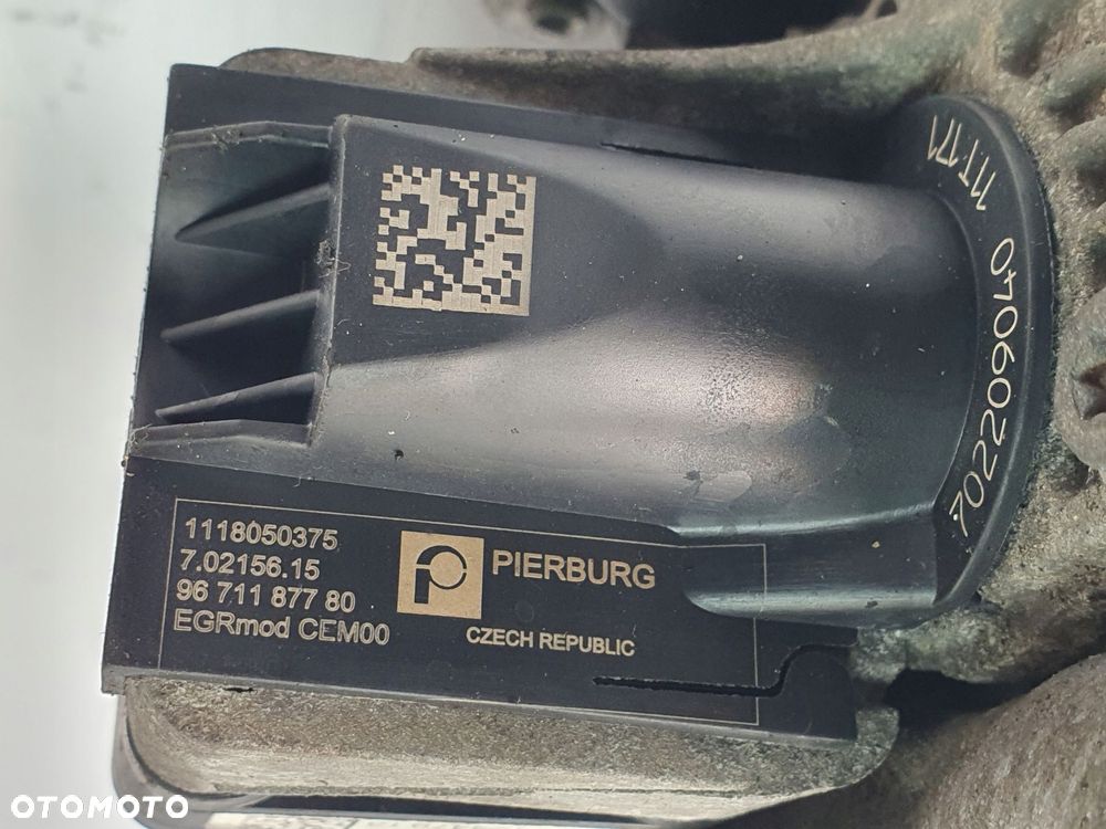 CHŁODNICA SPALIN ZAWÓR EGR Peugeot 508 1.6 E-HDI 702209040 9671187780 - 4