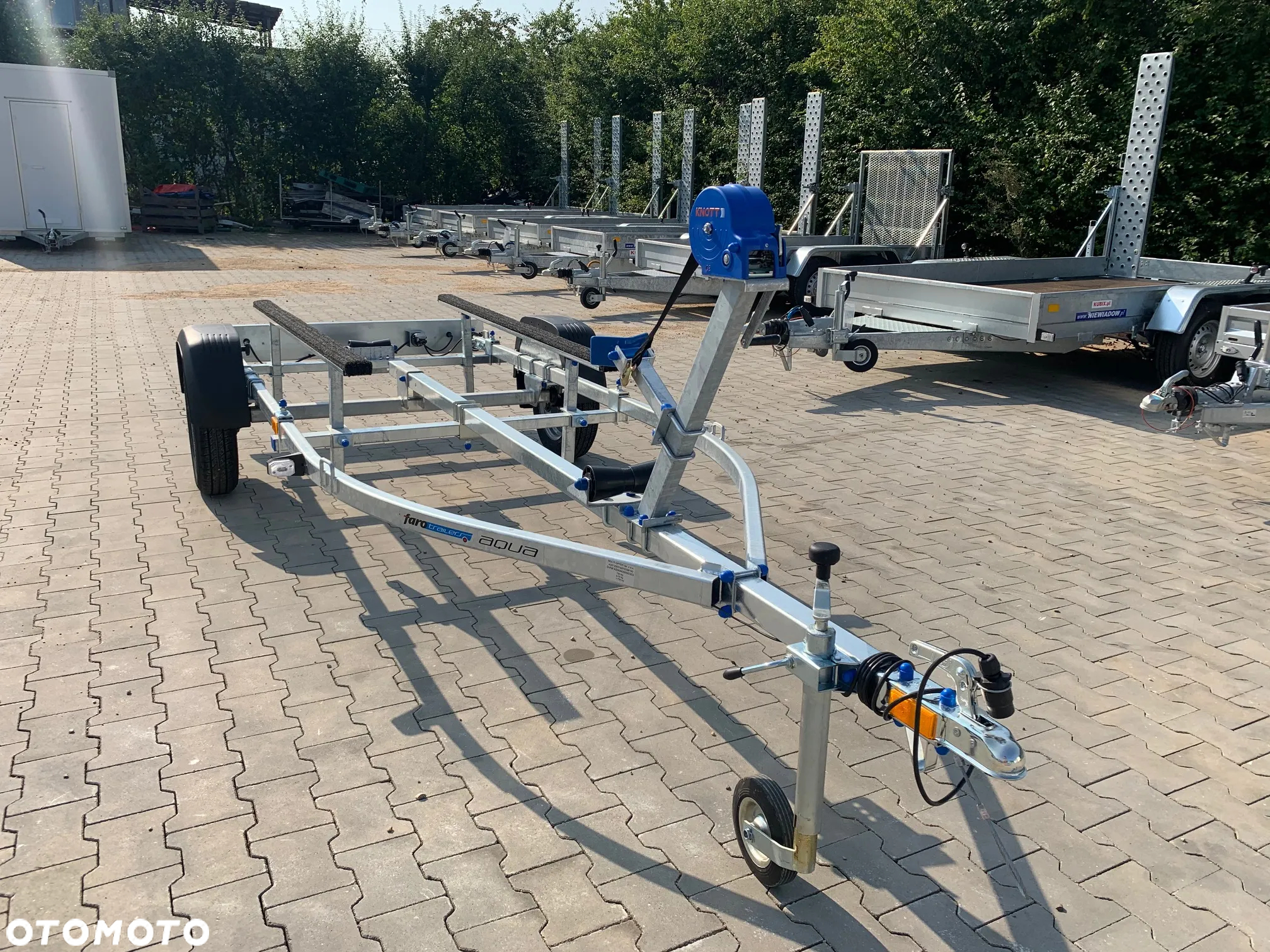 Faro PRZYCZEPA PODŁODZIOWA AQUA, do 5m 750 kg, lekka, DOSTAWA! - 4
