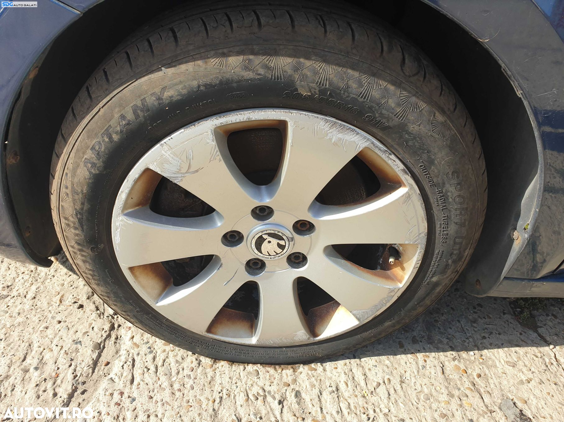 Janta Roata Aliaj 205 55 16 R16 5x112 Skoda Octavia 3 2013 - 2017 [K0216] - 2
