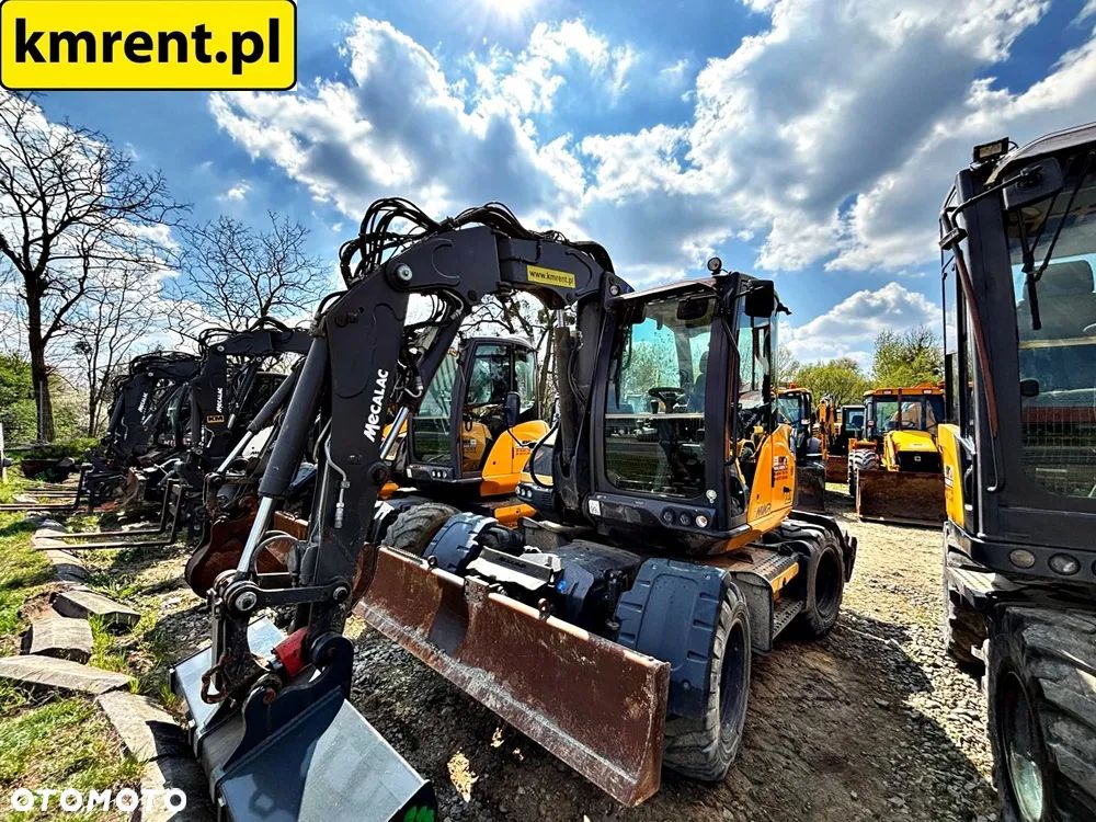Mecalac 9 MWR KOPARKA KOŁOWA 2019R. | MECALAC 11 KOMATSU PW 98 TEREREX TW 95 110 WACKER NEUSON 100 YANMAR - 36