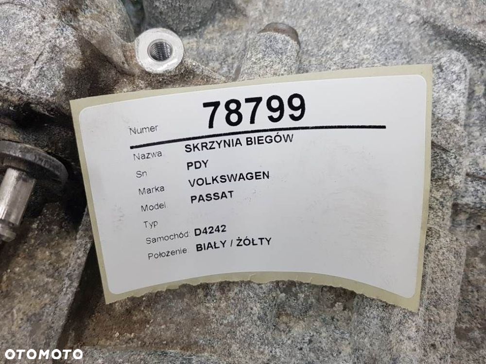 SKRZYNIA BIEGÓW PDY DSG 2.0 TDI VW PASSAT B7 2013 177 - 3